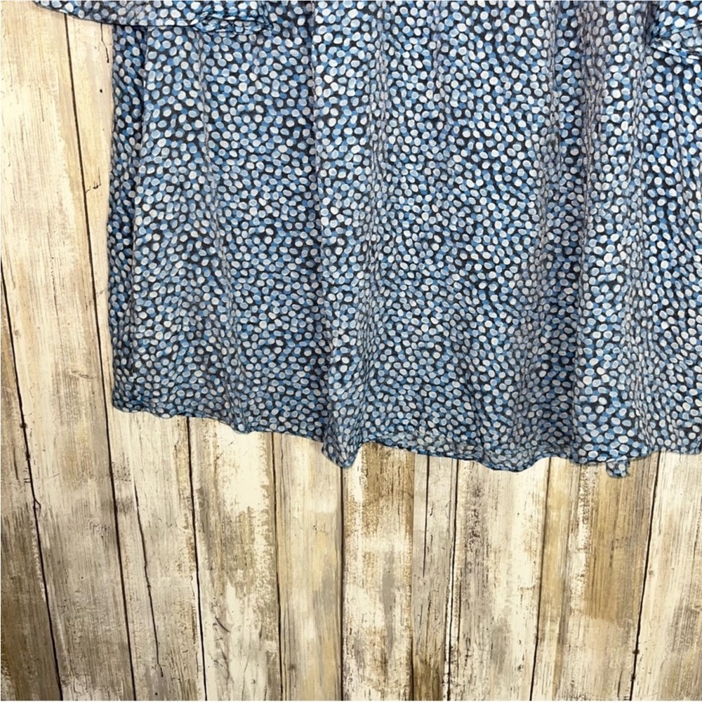 Nanette Lepore Blue Dot Blouse - Picture 3 of 5